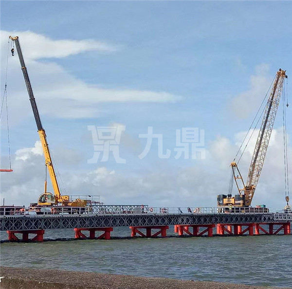 鋼棧橋定期維護確保使用安全